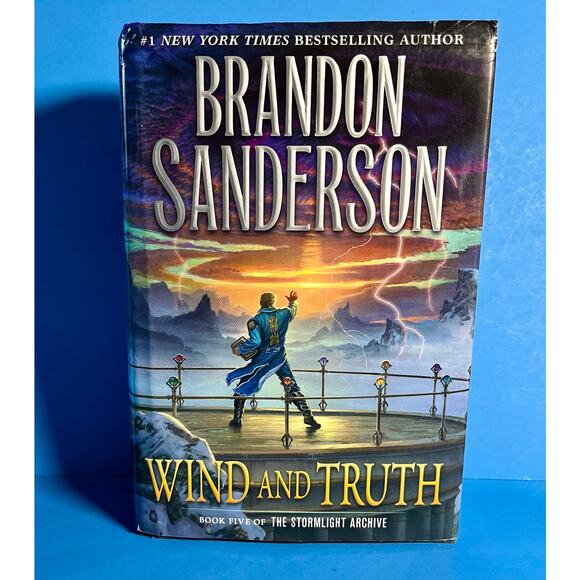 Wind and Truth by Brandon Sanderson HC 1st Ed 2024 Stormlight Archive Book 5 - Picture 1 of 8